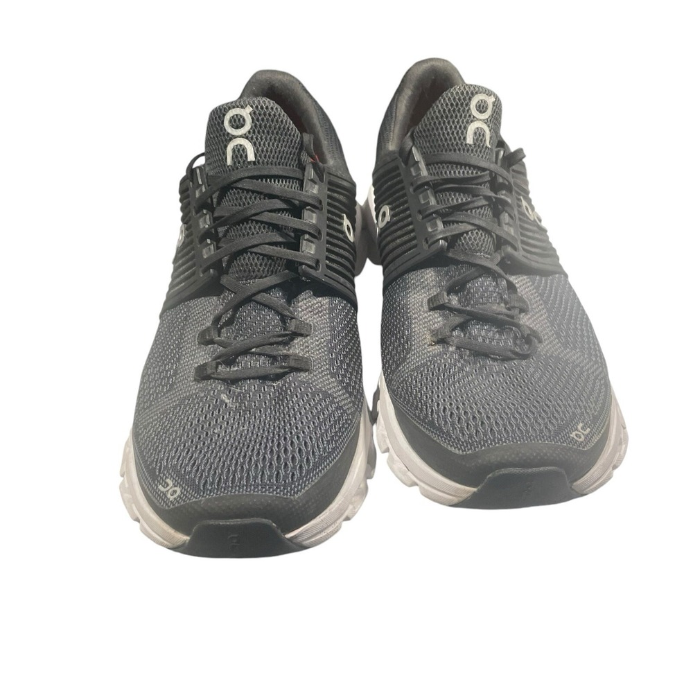 On Cloud CloudTec Womens Running Shoes Black Gray Low Top Lace Up Stitching W9.5 - Picture 6 of 9